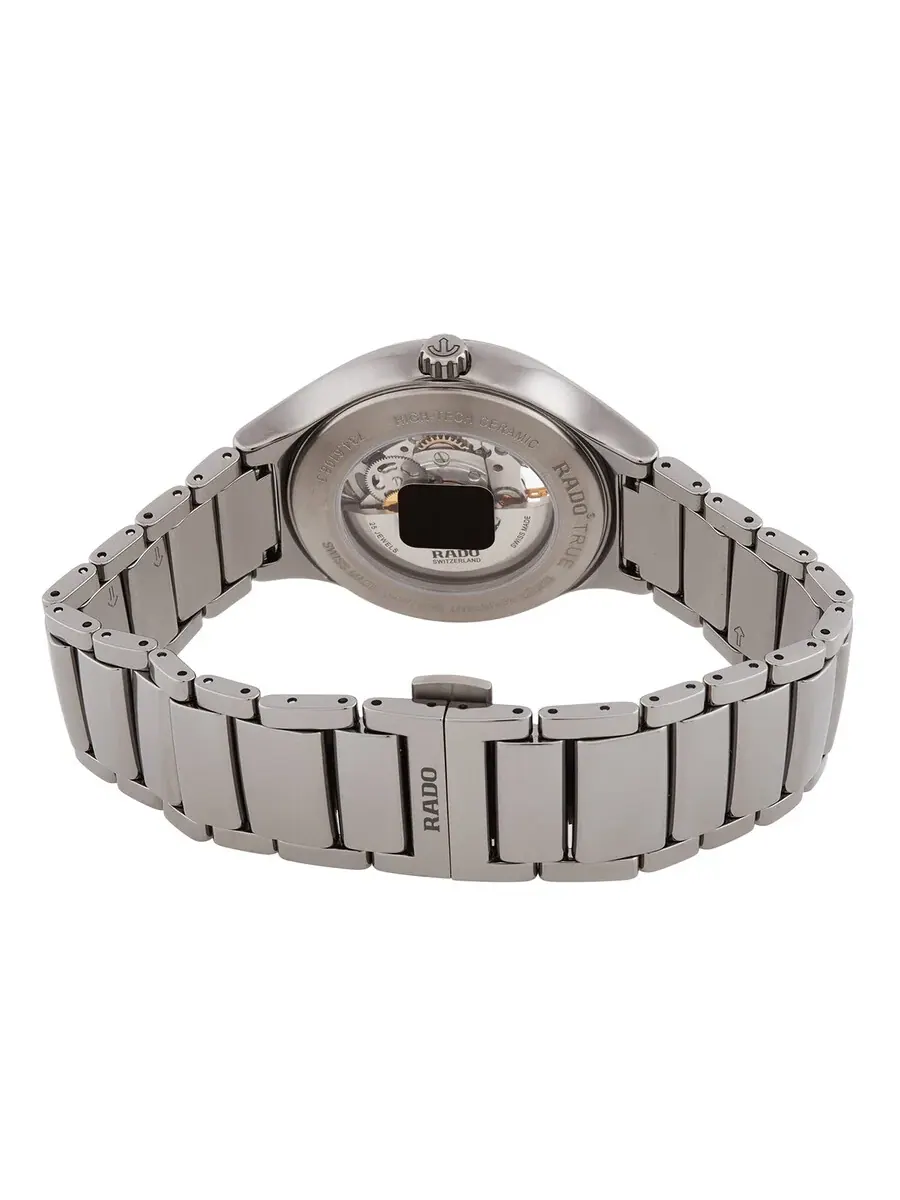 Часы унисекс Rado True Round Secret Diamonds с автоматическим механизмом и синим циферблатом R27108732 — изображение 3 из 3