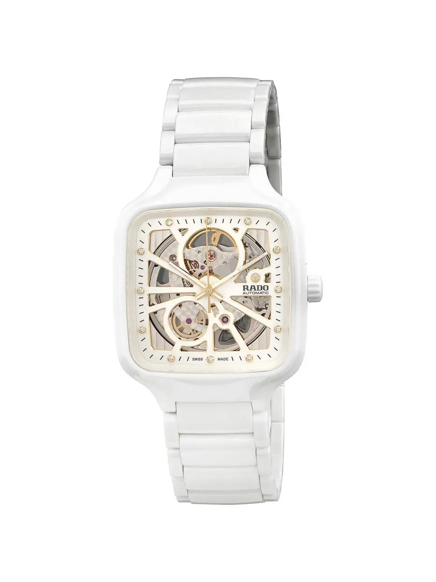 Унисекс-часы Rado True Square Automatic R27073702 — изображение 1 из 3, оттенок белый