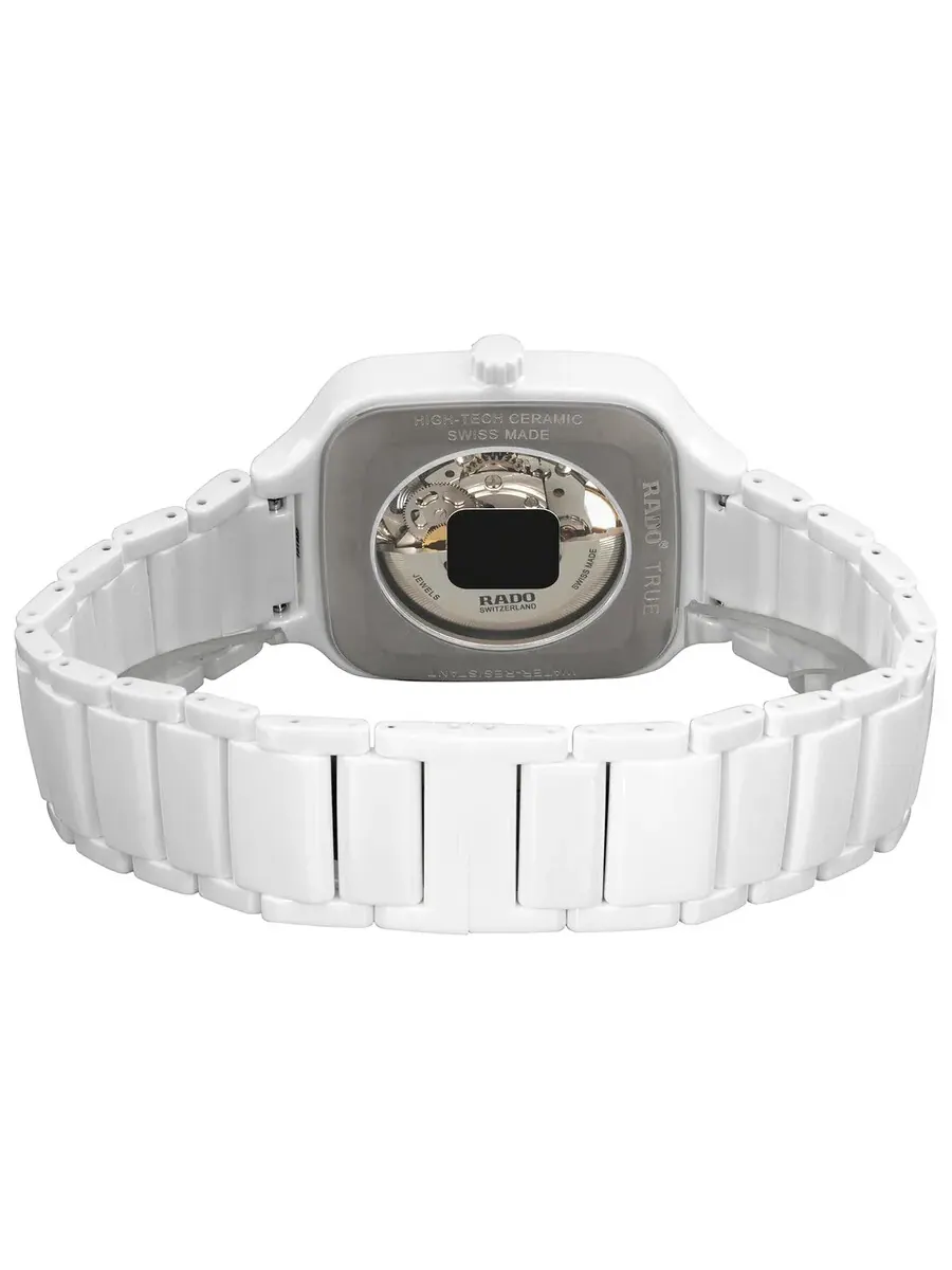Унисекс-часы Rado True Square Automatic R27073702 — изображение 3 из 3, оттенок белый