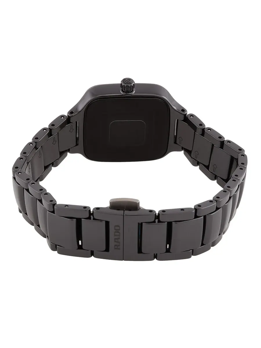 Женские часы Rado True Square с кварцевым механизмом и черным циферблатом R27080162 — изображение 3 из 3, оттенок черный