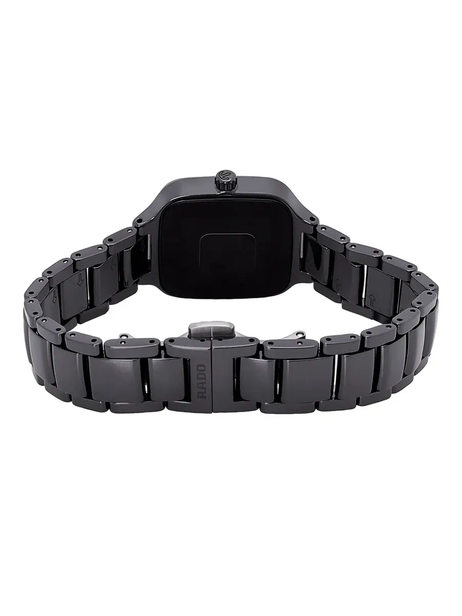 Женские часы Rado True Square с кварцевым механизмом и черным циферблатом R27080172 — изображение 3 из 3, оттенок черный