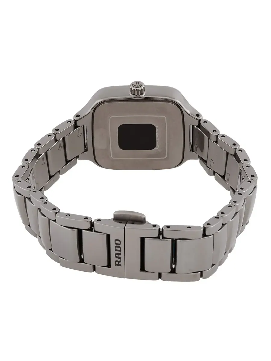 Женские часы Rado True Square Quartz с серым циферблатом и бриллиантами R27079702 — изображение 3 из 3, оттенок серый