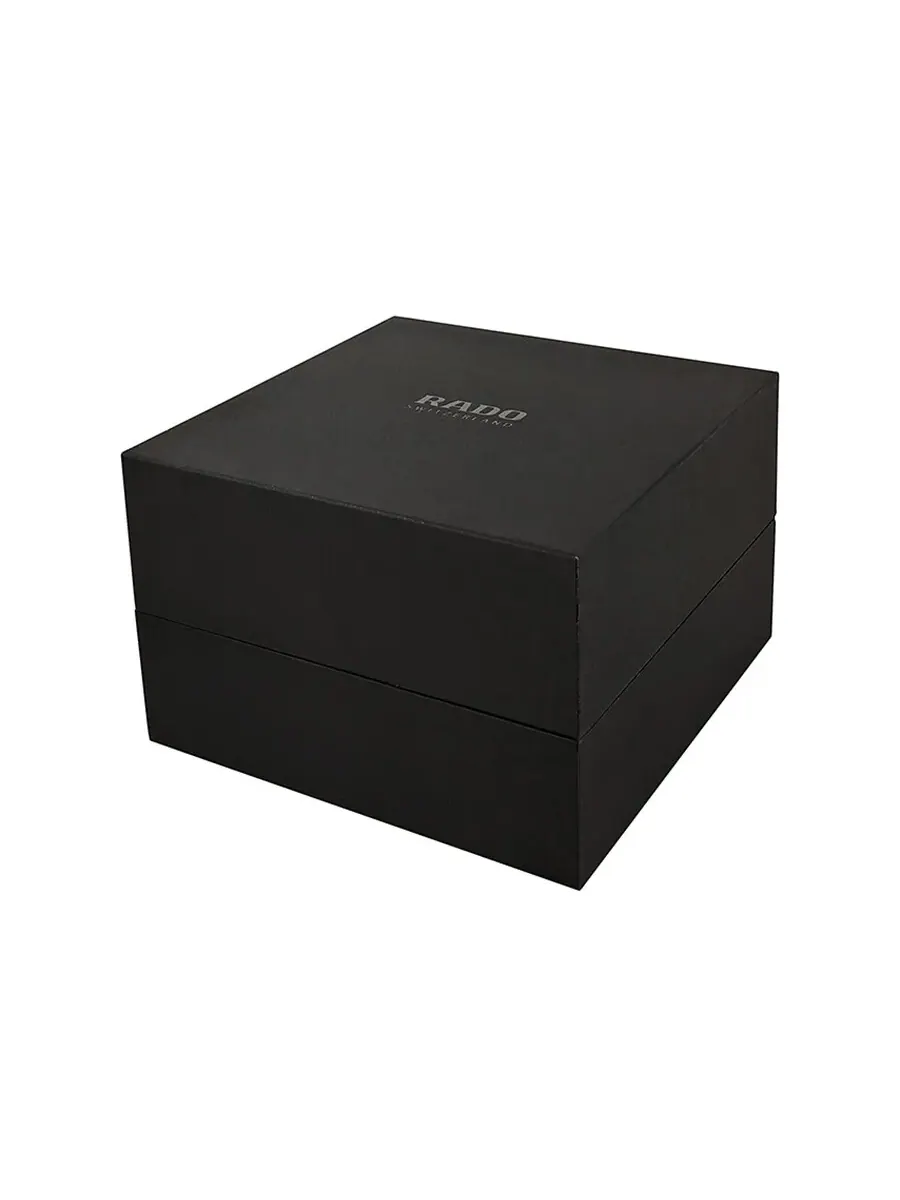 Женские часы Rado True Thinline с черным циферблатом и черной керамикой R27742712 — изображение 4 из 4, оттенок черный