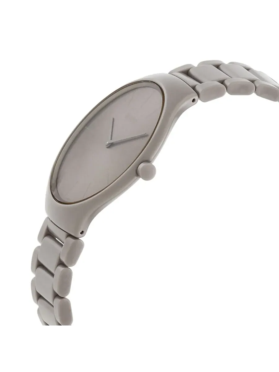 Мужские часы Rado True Thinline Quartz с серым циферблатом R27098682 — изображение 2 из 3, оттенок серый