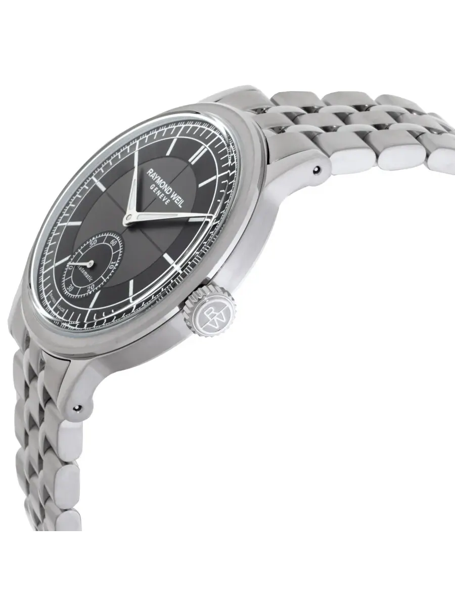 Мужские часы Raymond Weil Millesime Automatic с антрацитовым циферблатом 2930-ST-60001 — изображение 2 из 3