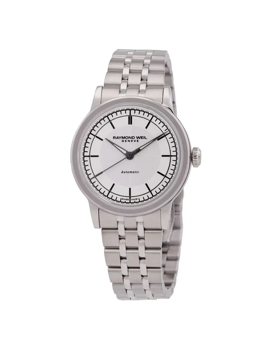Женские часы Raymond Weil Millesime Automatic с серебристым циферблатом 2125-ST-65001 — изображение 1 из 3