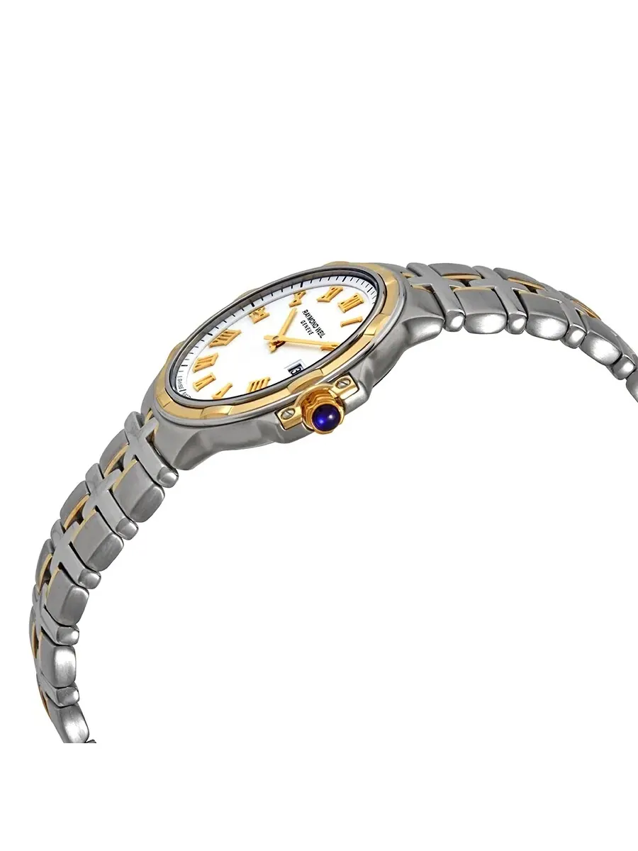 Женские часы Raymond Weil Parsifal с белым циферблатом 5180-STP-00308 — изображение 2 из 3, оттенок серебряный