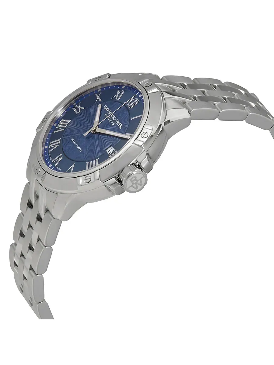 Мужские часы Raymond Weil Tango Blue Dial 8160-ST-00508 — изображение 2 из 3, оттенок серебряный