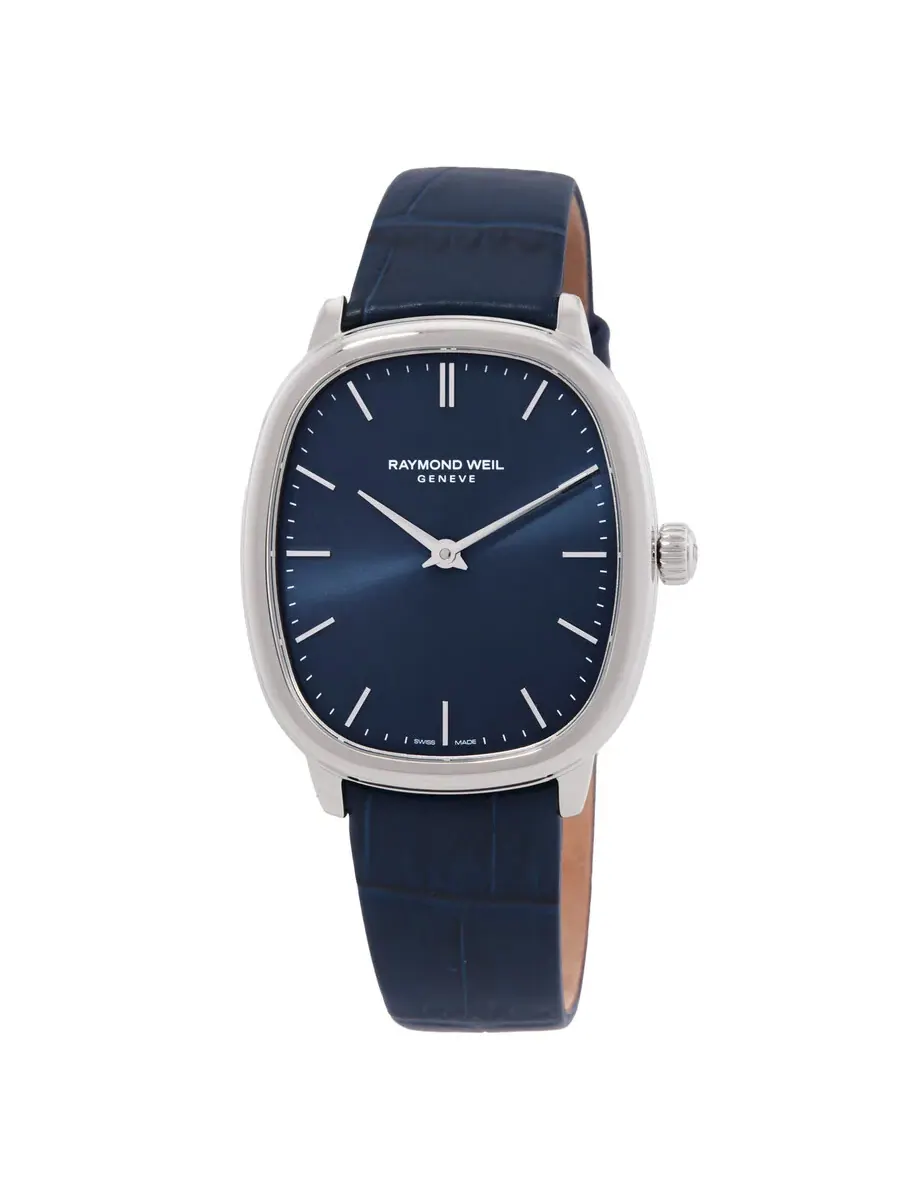 Мужские часы Raymond Weil Toccata с ручным заводом, синим циферблатом 2280-STC-50001 — изображение 1 из 3, оттенок серебряный