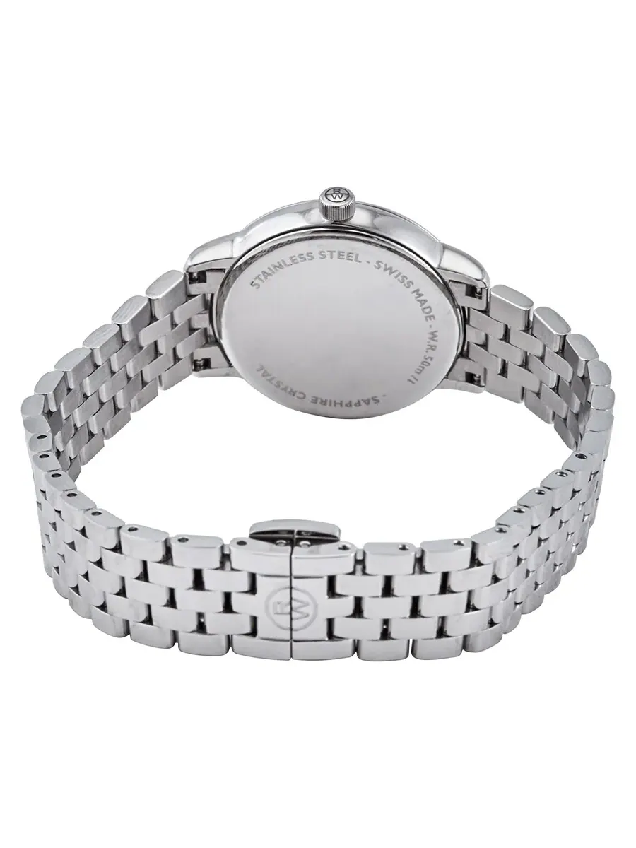 Женские часы Raymond Weil Toccata Quartz с белым перламутровым циферблатом и бриллиантами 5985-ST-97081 — изображение 3 из 3