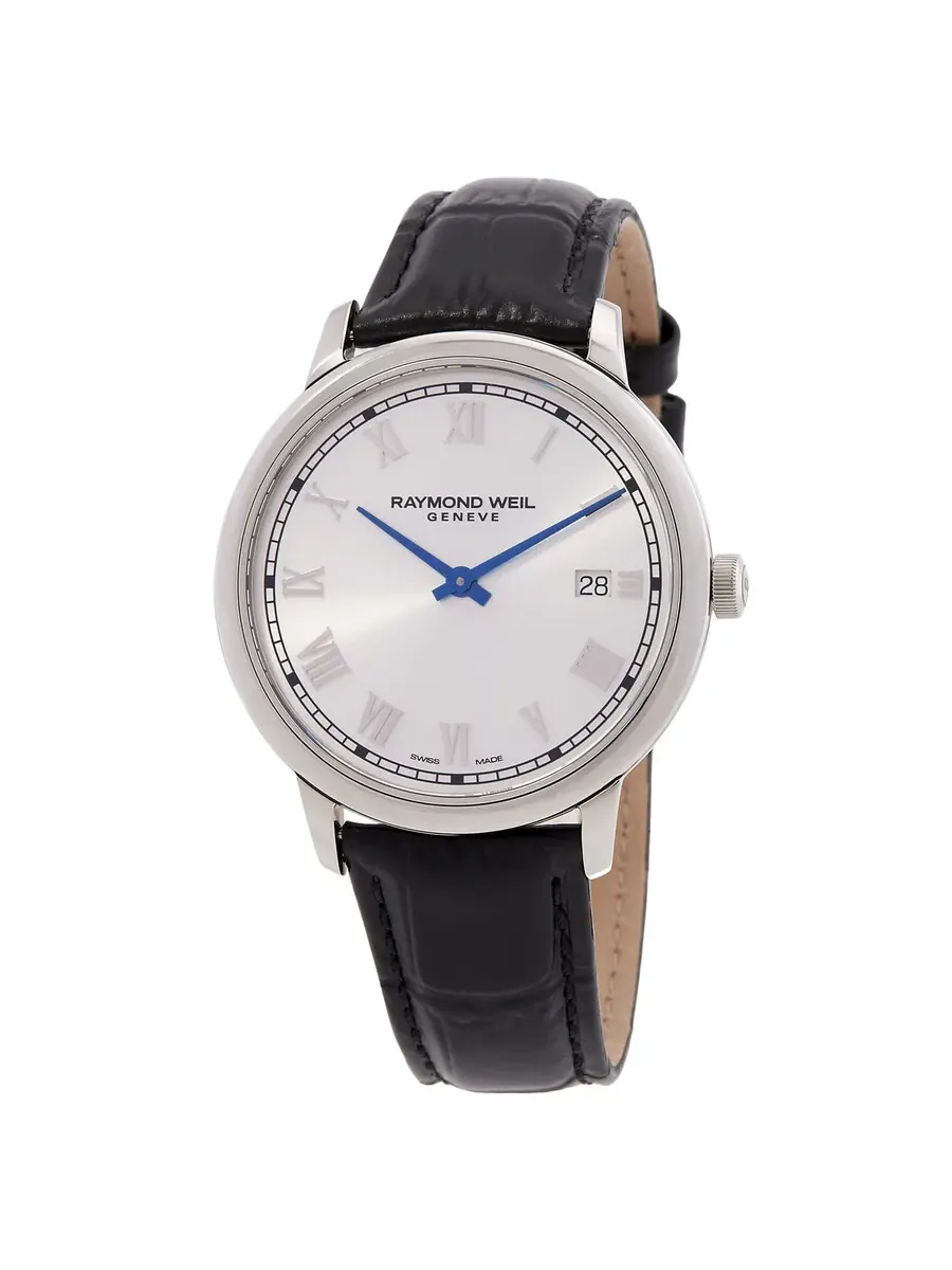 Мужские часы Raymond Weil Toccata Quartz с серебристым циферблатом 5485-STC-00658 — изображение 1 из 3, оттенок серебряный