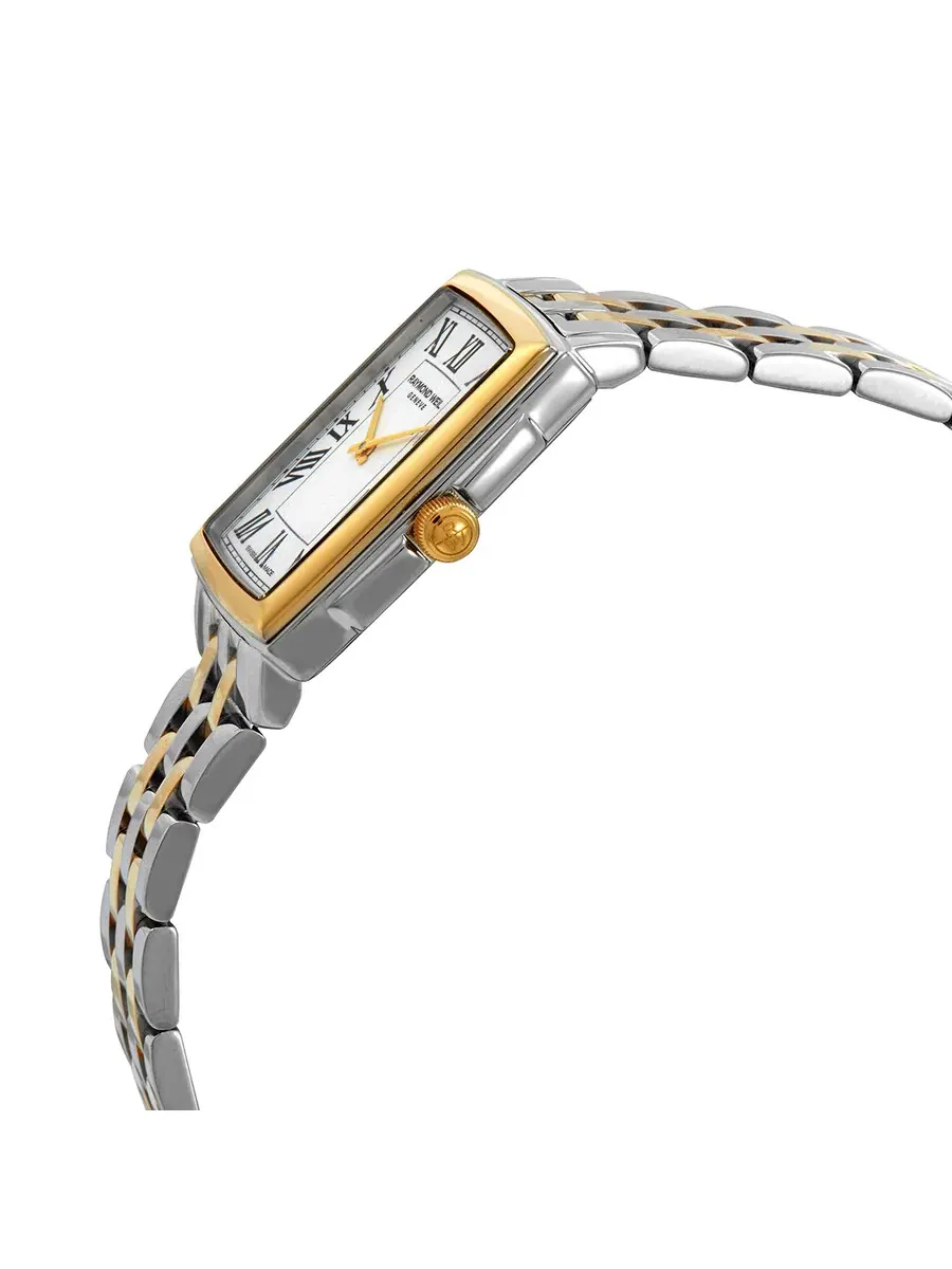 Женские кварцевые часы Raymond Weil Toccata с белым циферблатом, модель 5925-STP-00300 — изображение 2 из 3