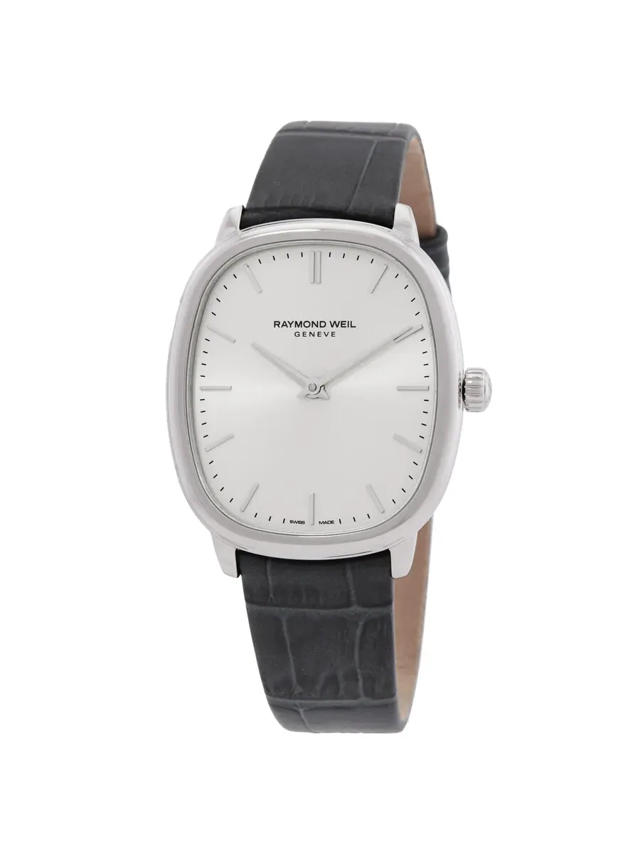 Мужские кварцевые часы Raymond Weil Toccata с белым циферблатом, модель 2280-STC-64001 — серебристый