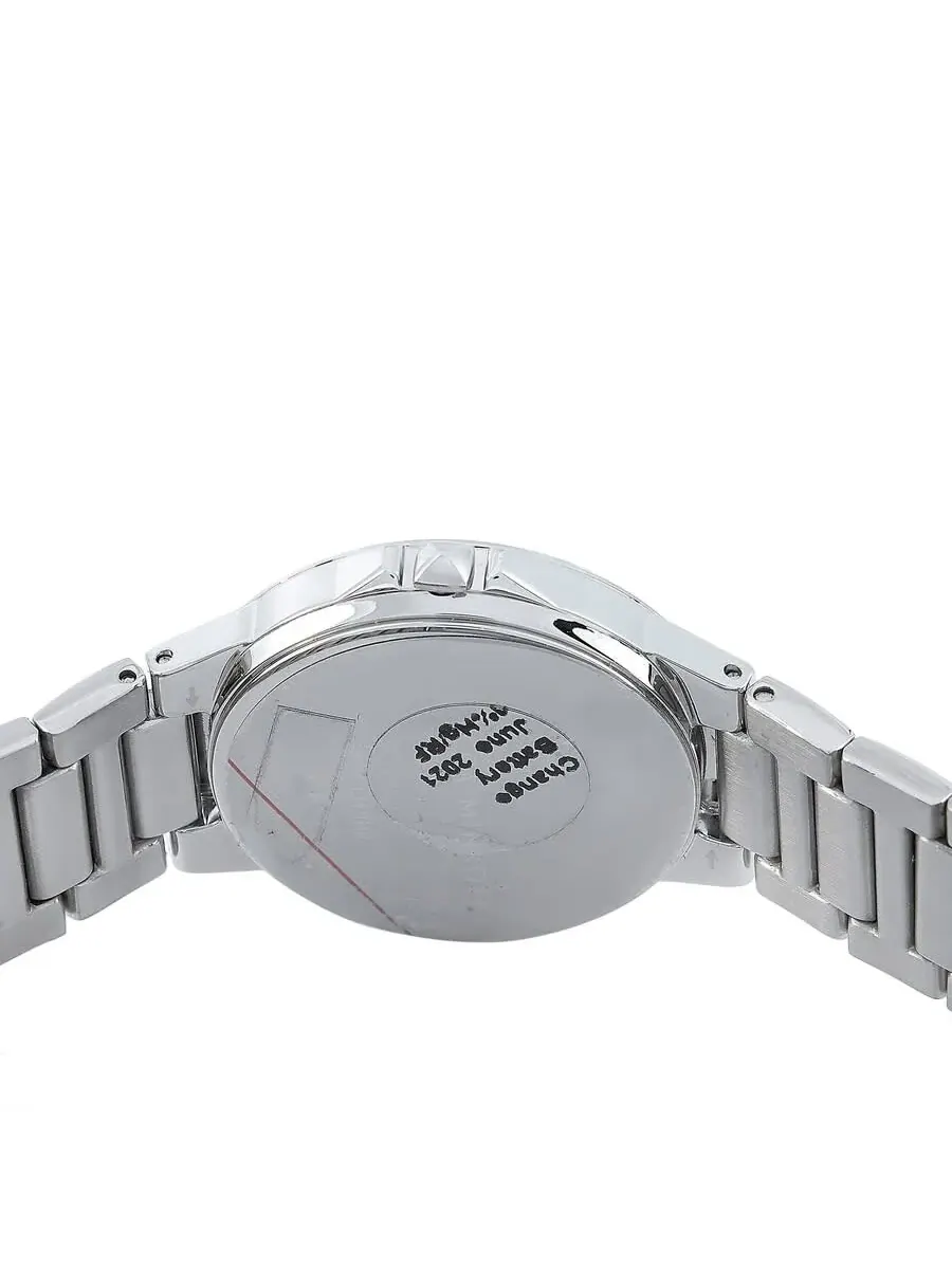 Женские часы Rebecca Minkoff Cali Quartz Silver с белым циферблатом 2200324 — изображение 4 из 4, оттенок серебряный
