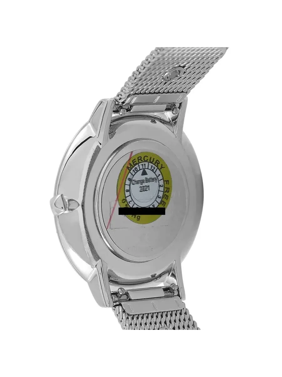 Женские часы Rebecca Minkoff Major Quartz Silver с белым циферблатом 2200001 — изображение 4 из 4, оттенок серебряный
