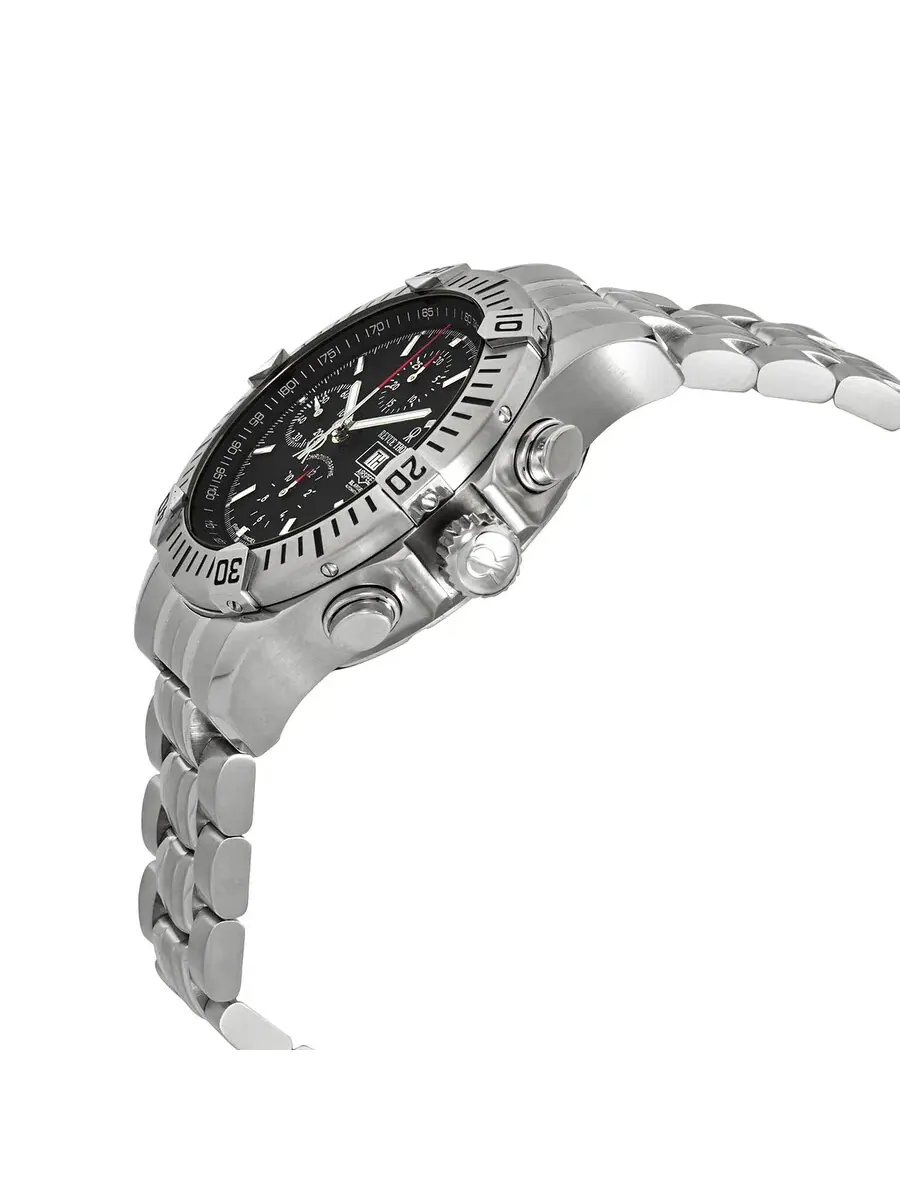 Мужские часы Revue Thommen Airspeed XLarge Chronograph Automatic с черным циферблатом 16071.6139 — изображение 2 из 3