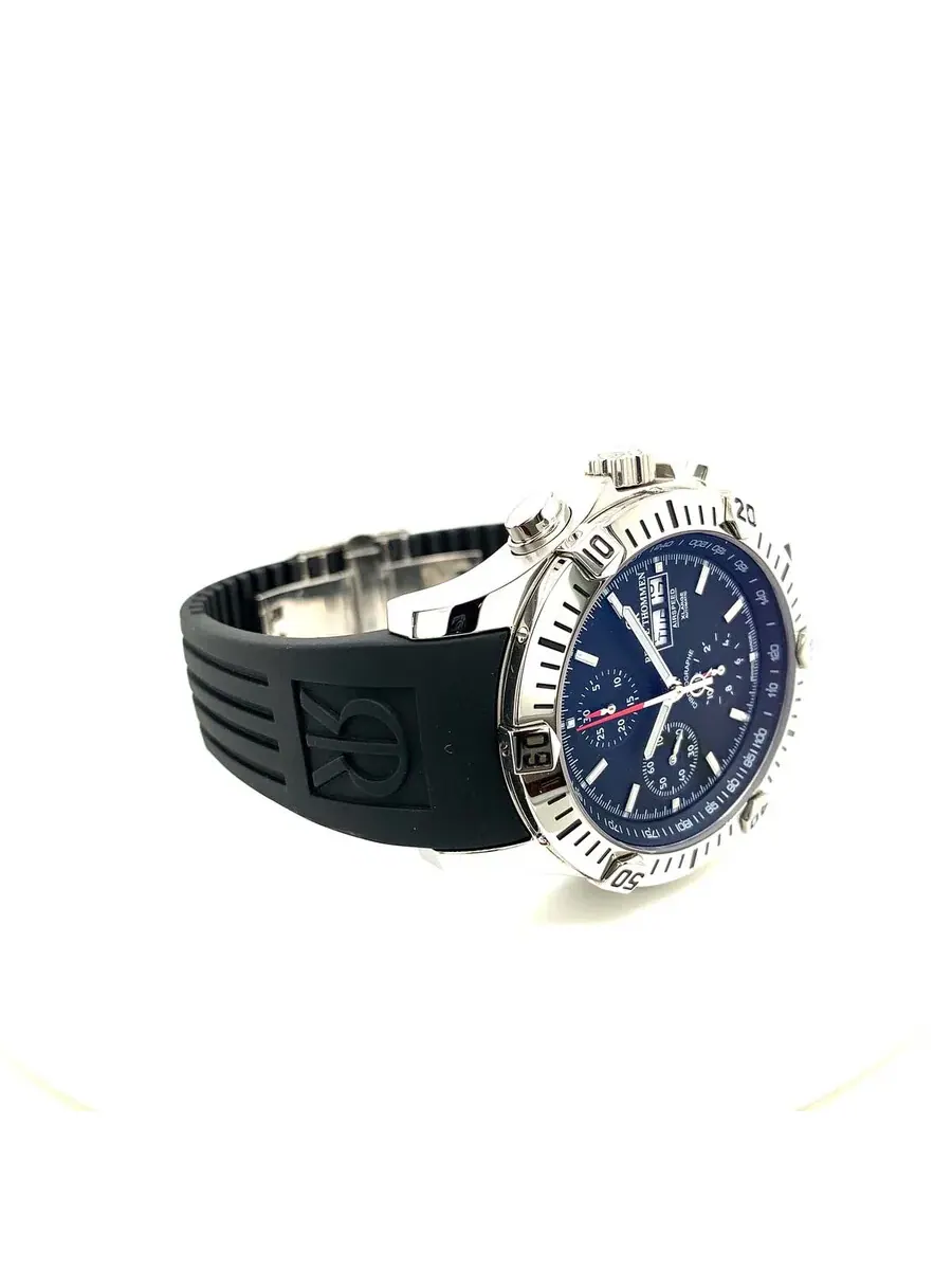Мужские часы Revue Thommen Air Speed XL Chronograph Automatic с черным циферблатом 16071.6839 — изображение 4 из 4