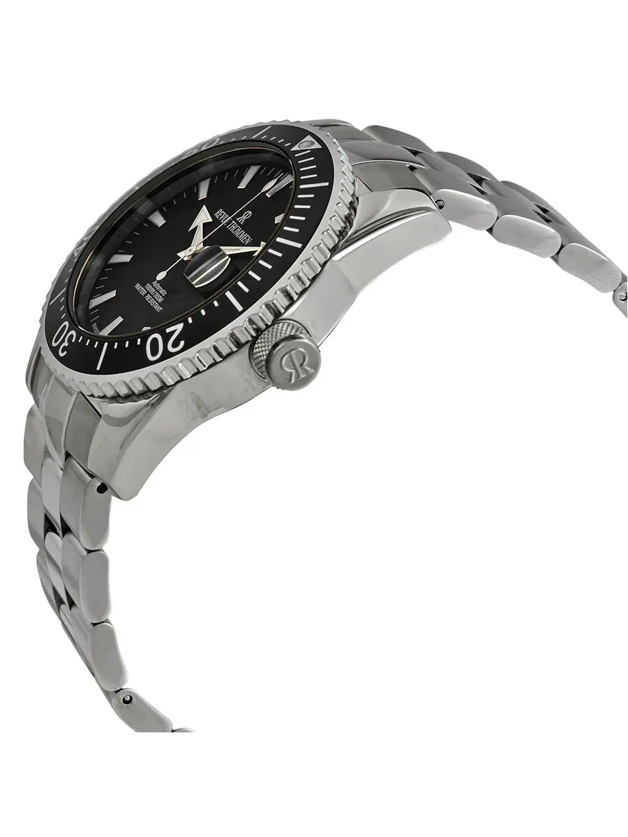 Мужские часы Revue Thommen Diver Automatic с черным циферблатом 17030.2137 — изображение 2 из 3, оттенок черный