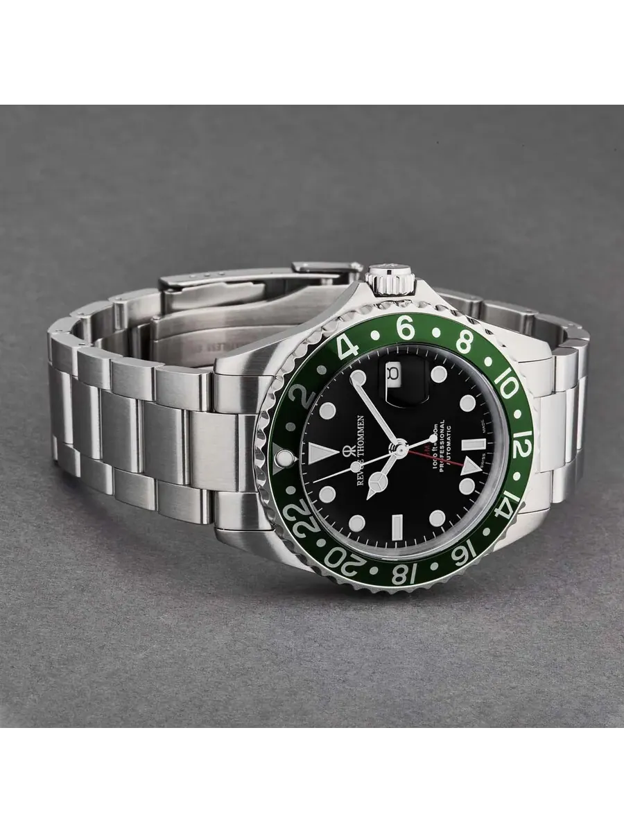 Мужские часы Revue Thommen Diver Automatic с черным циферблатом 17572.2134 — изображение 2 из 3, оттенок черный