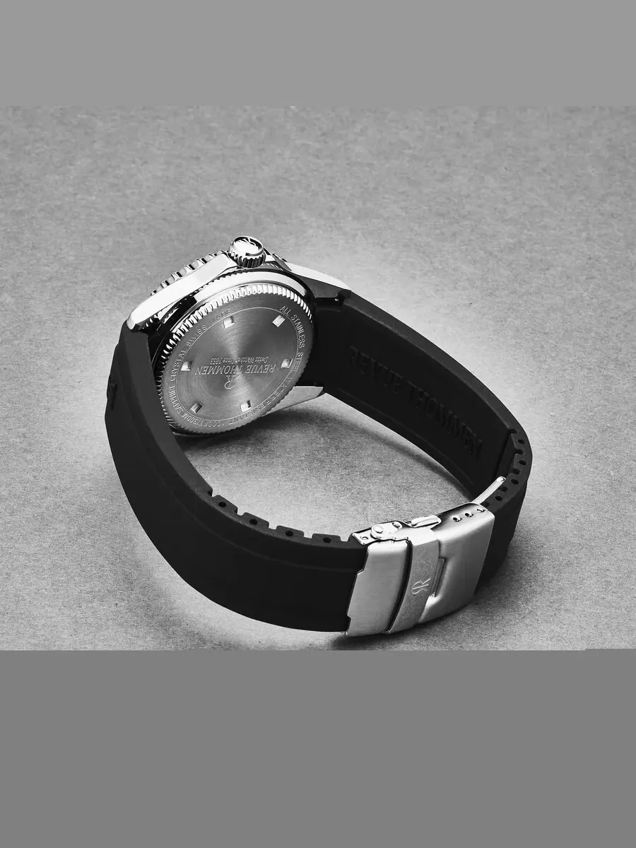 Мужские часы Revue Thommen Diver Automatic с серебристым циферблатом 17571.2825 — изображение 3 из 6, оттенок серебряный