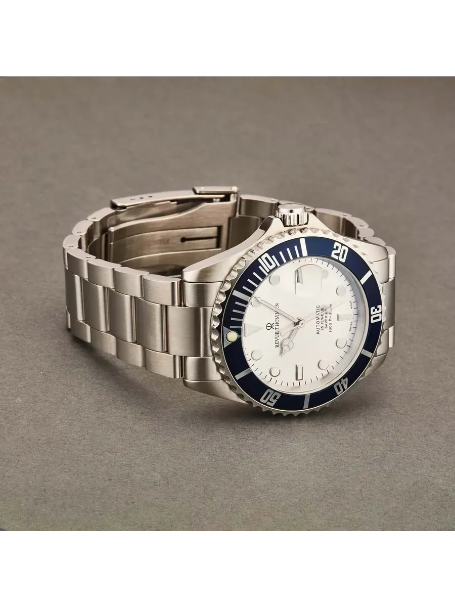 Мужские часы Revue Thommen Diver XL Automatic с серебристым циферблатом 17571.2125 — изображение 2 из 2, оттенок серебряный