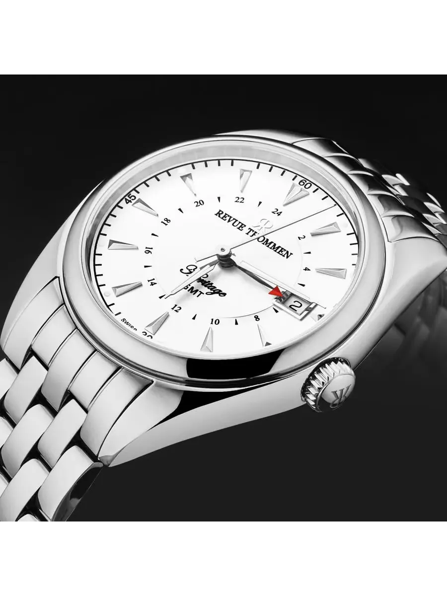 Мужские часы Revue Thommen Heritage Automatic с серебристым циферблатом 21010.2332 — изображение 5 из 7, оттенок серебряный