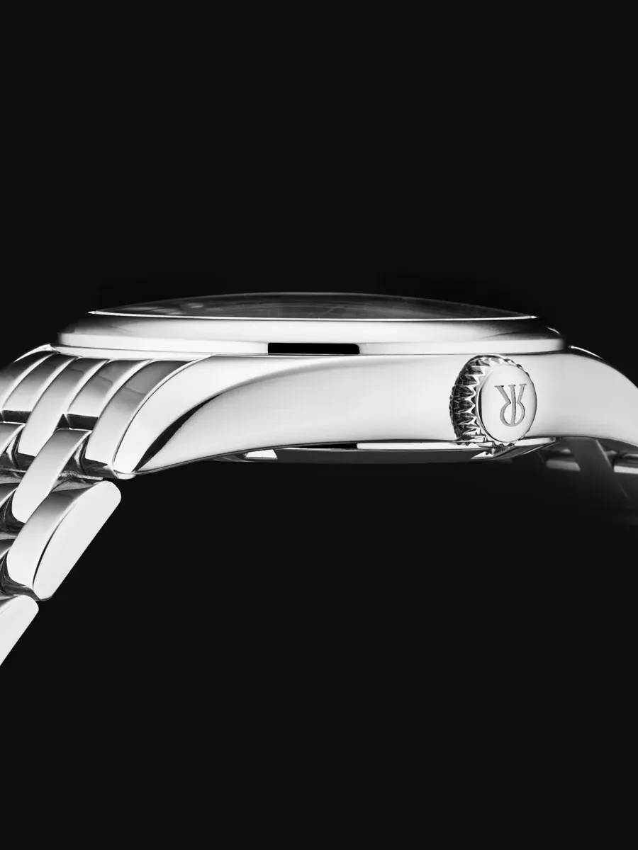 Мужские часы Revue Thommen Heritage Automatic с серебристым циферблатом 21010.2332 — изображение 6 из 7, оттенок серебряный