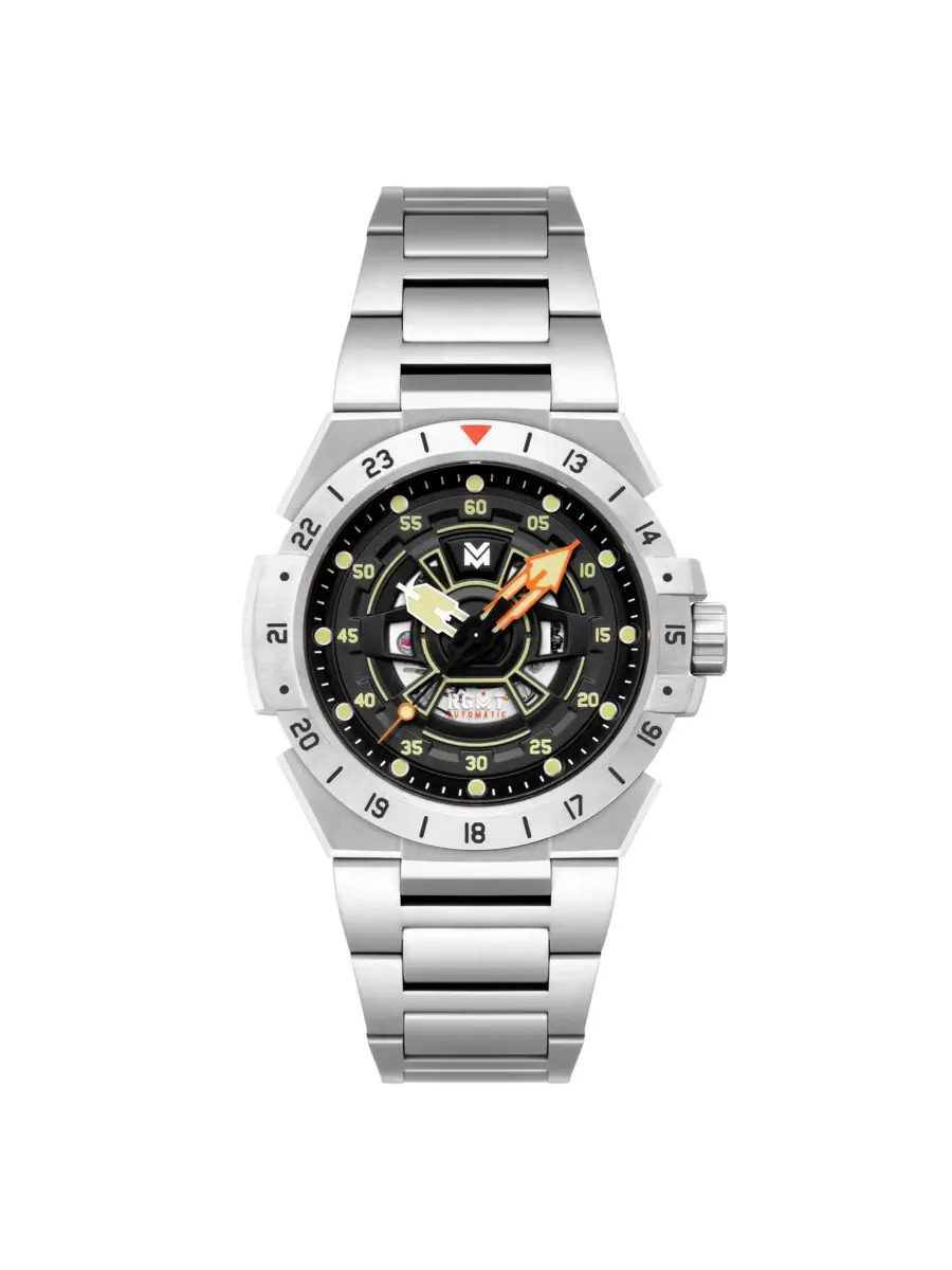 Мужские часы RGMT Himars Black Dial RG-8065-11 — серебристый
