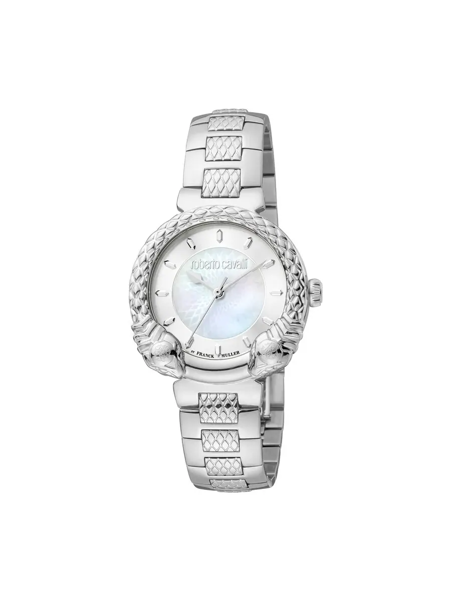 Женские кварцевые часы Roberto Cavalli Fashion Watch RV1L190M0031 — изображение 1 из 1, оттенок серебряный