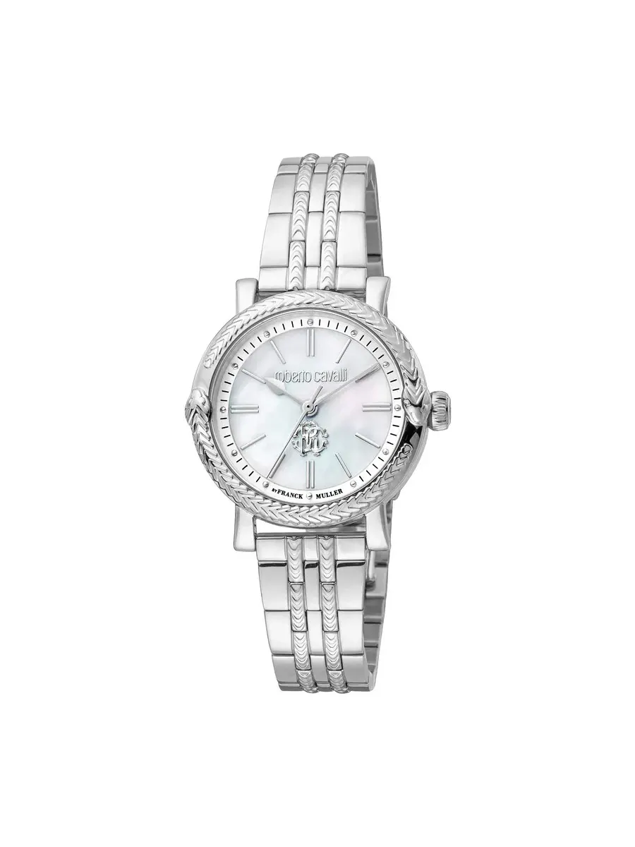 Женские кварцевые часы Roberto Cavalli Fashion Watch RV1L193M0041 — изображение 1 из 1, оттенок серебряный