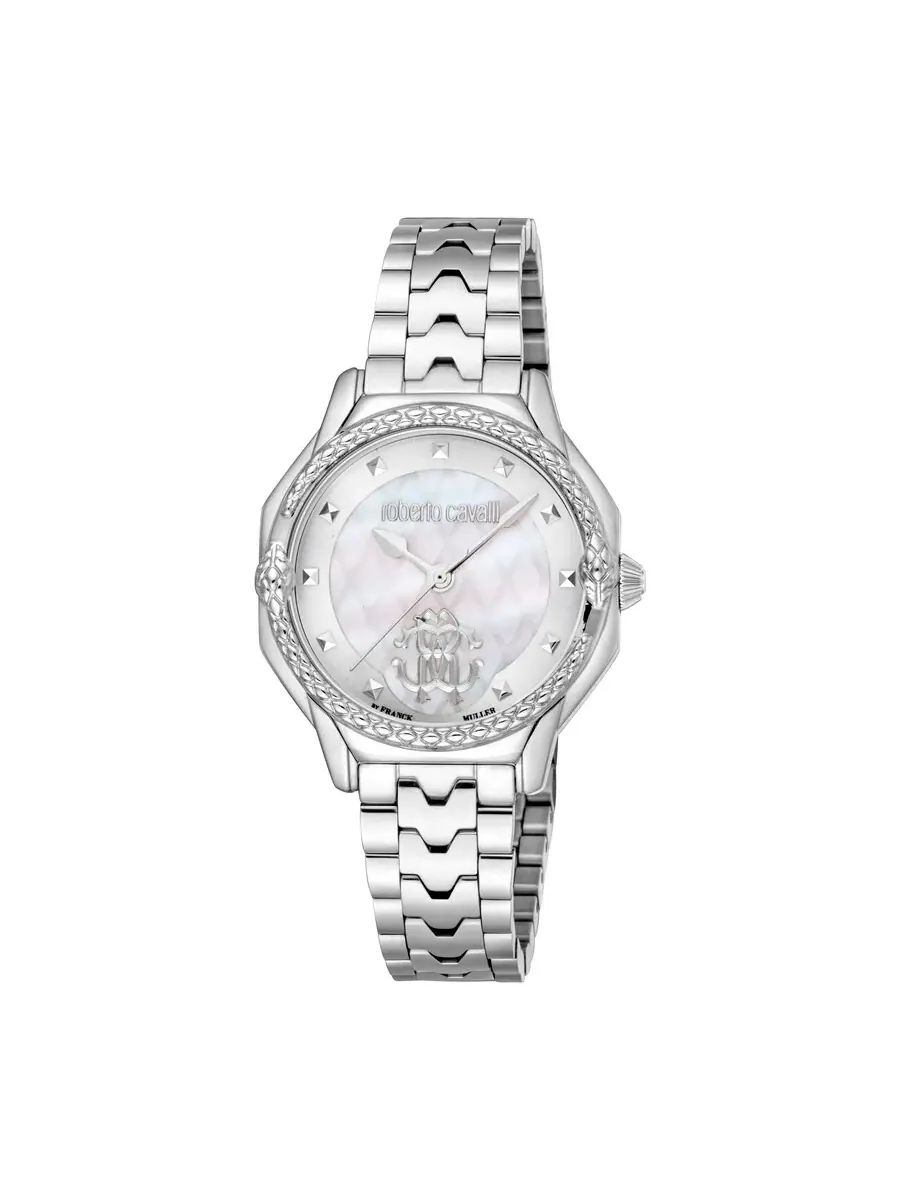 Женские кварцевые часы Roberto Cavalli Fashion Watch RV1L225M0041 — изображение 1 из 1, оттенок серебряный
