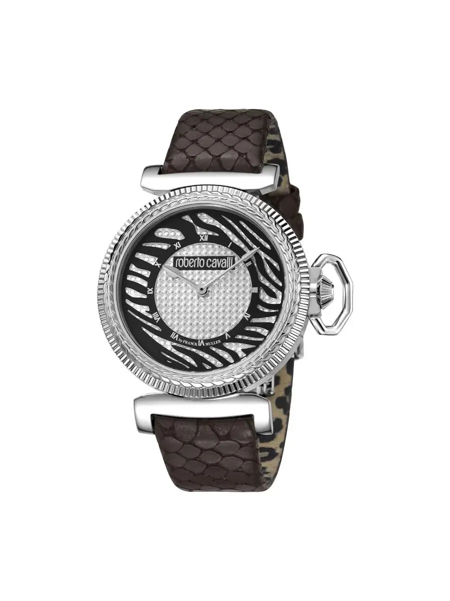 Женские часы Roberto Cavalli с серебристым циферблатом RV1L056L0016 — изображение 1 из 1, оттенок серебряный