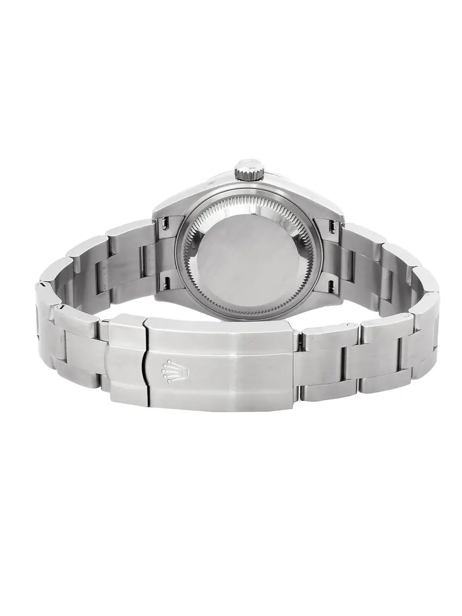 Женские часы Rolex Oyster Perpetual 28 с автоматическим хронографом, черным циферблатом, модель 276200BKSO