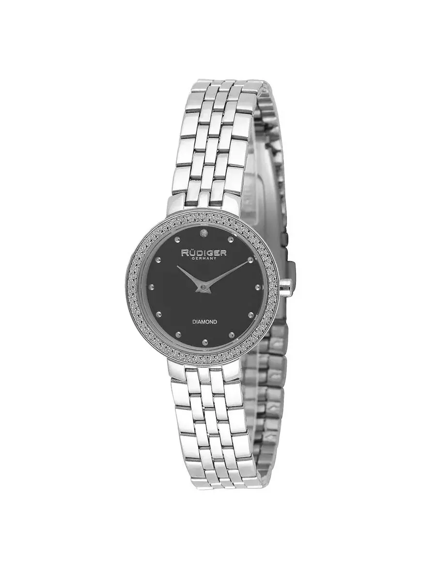 Женские часы Rudiger Hesse с черным циферблатом R3300-04-007