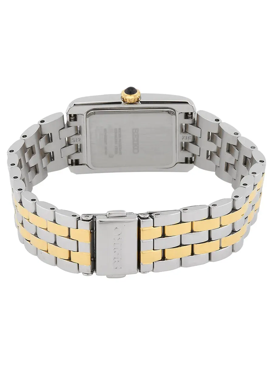 Женские кварцевые часы Seiko Classic Crystal с серебристым циферблатом SWR093P1 — изображение 3 из 3, оттенок серебряный