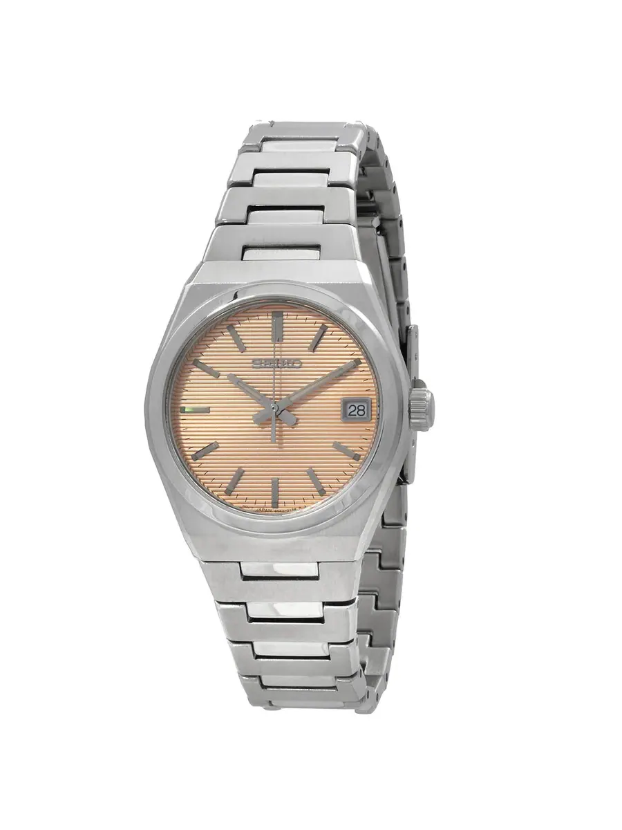 Женские часы Seiko Classic Quartz с семговым циферблатом SUR577P1 — изображение 1 из 3, оттенок серебряный