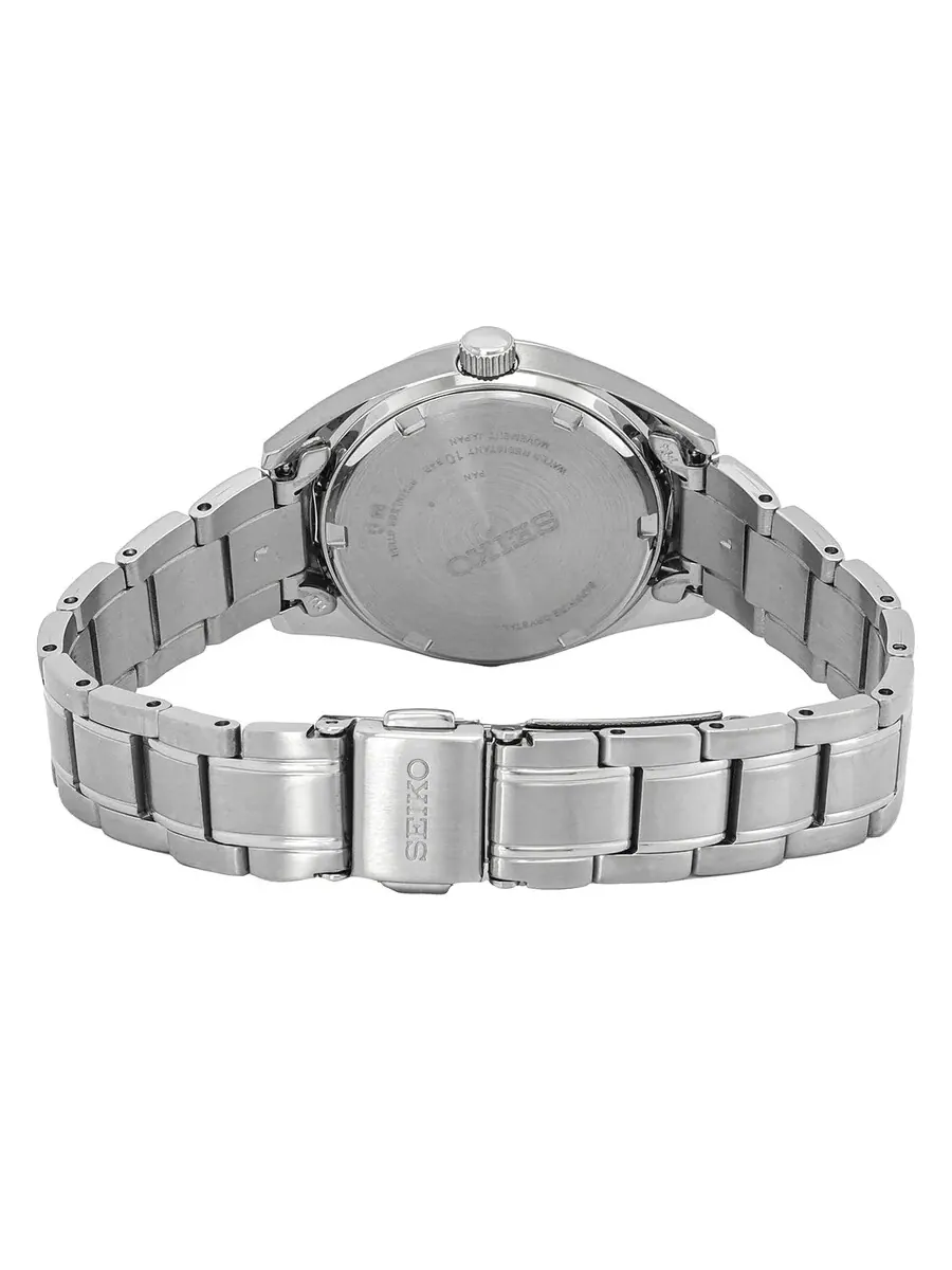 Женские часы Seiko Essentials Quartz с синим циферблатом SUR531 — изображение 3 из 3, оттенок серебряный