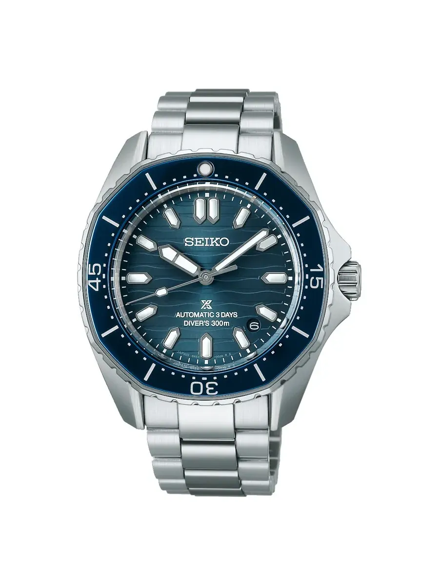 Мужские автоматические часы Seiko Prospex Luxe с синим циферблатом SPB483 — изображение 1 из 1, оттенок синий