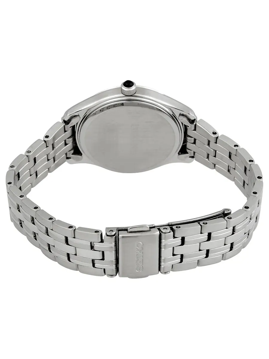 Женские часы Seiko Quartz с кремовым циферблатом SWR069P1 — изображение 3 из 3, оттенок серебряный