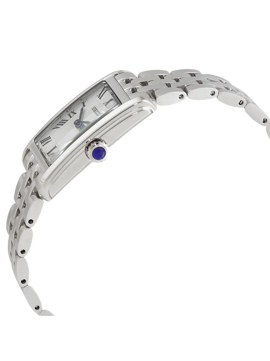 Женские часы Seiko Quartz с белым циферблатом SWR083P1 — изображение 2 из 3, оттенок серебряный