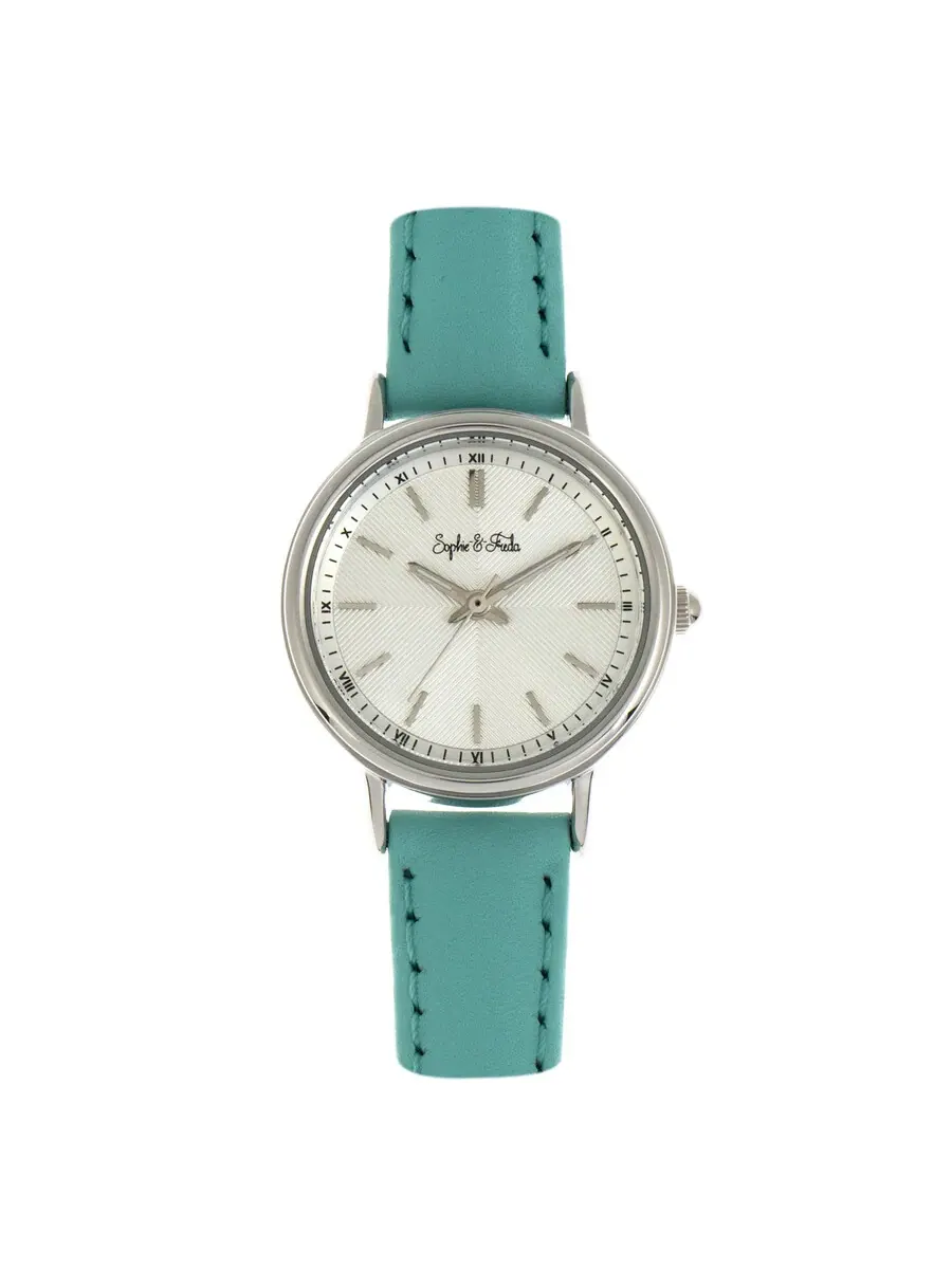 Женские часы Sophie And Freda Berlin Quartz с серебристым циферблатом SF4803 — серебристый