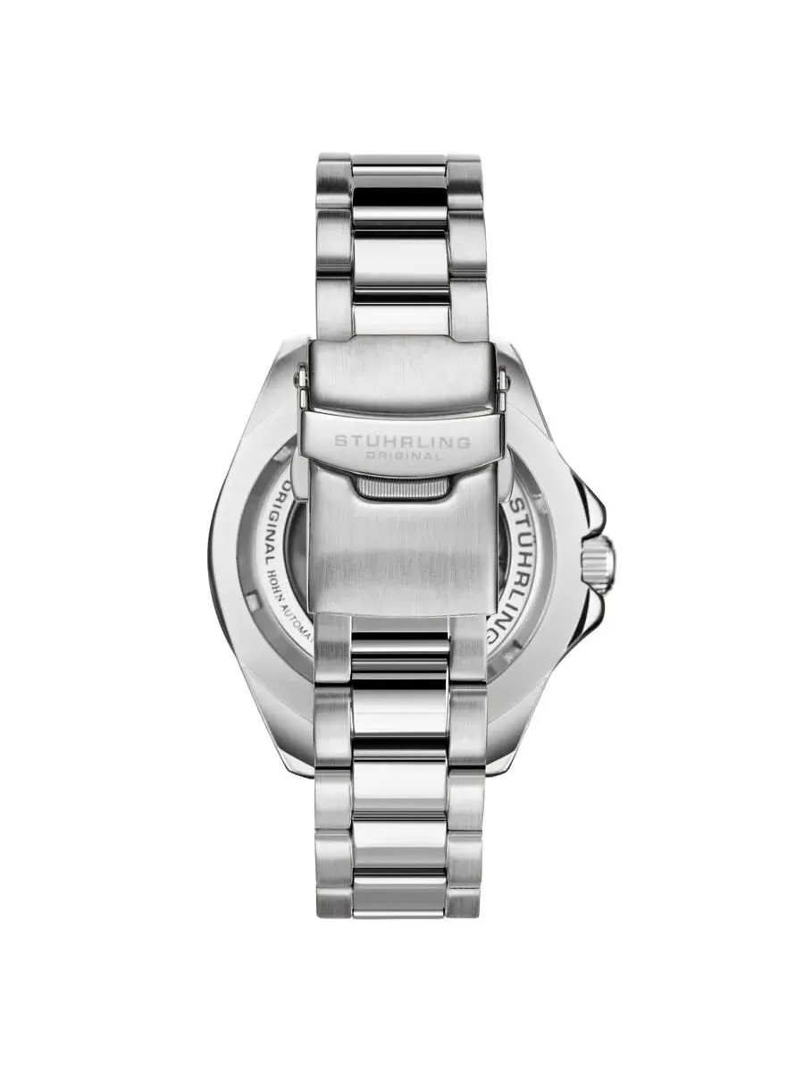 Мужские часы Stuhrling Original Aquadiver Automatic с зеленым циферблатом M18253 — изображение 2 из 6, оттенок зеленый