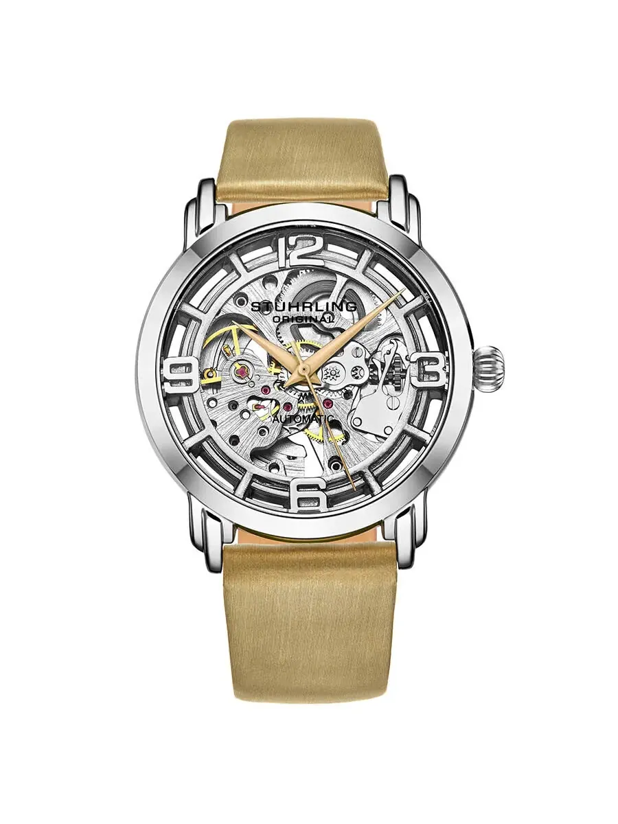 Женские часы Stuhrling Original Legacy Automatic с серебристым циферблатом M13635 — изображение 1 из 4, оттенок серебряный