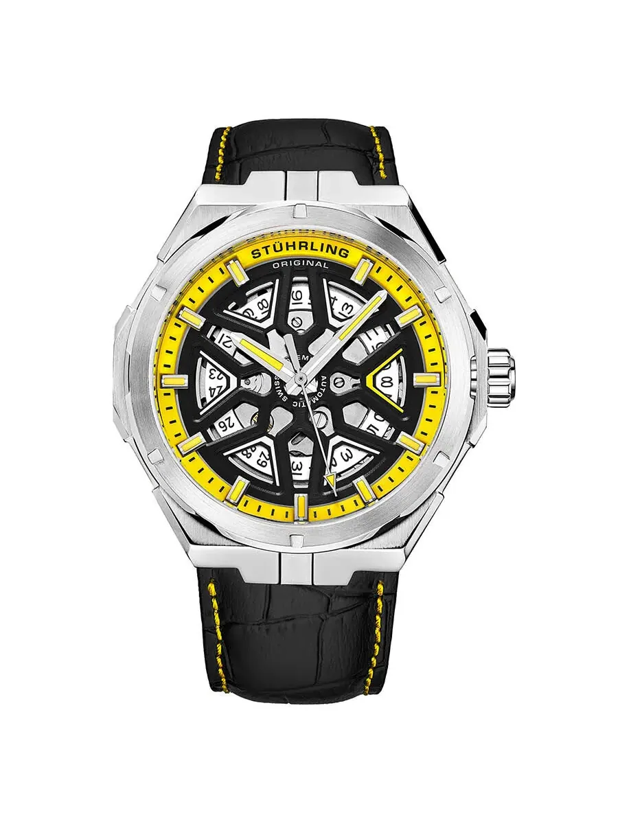 Мужские часы Stuhrling Original Legacy Automatic M13492 — изображение 1 из 3, оттенок серебряный