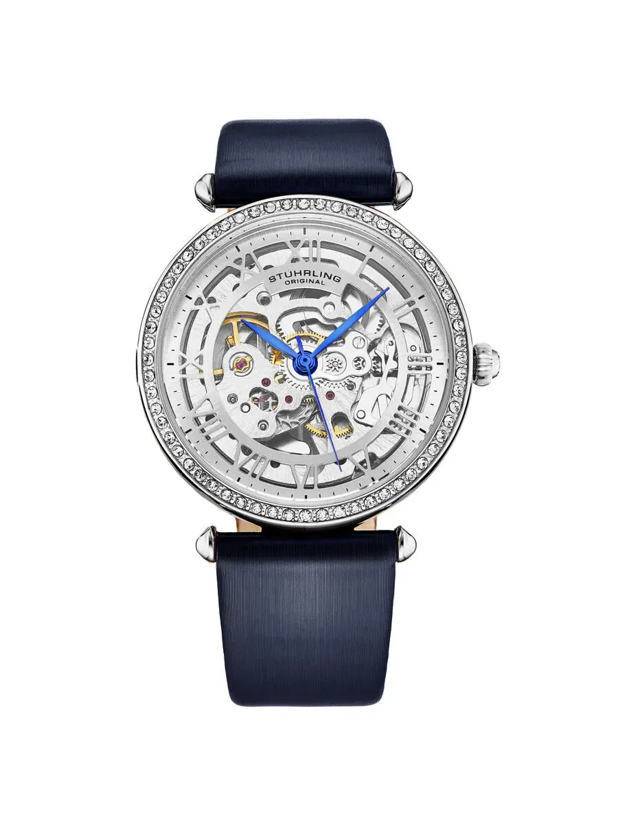 Женские часы Stuhrling Original Legacy Automatic с серебристым циферблатом M17195 — изображение 1 из 4, оттенок серебряный