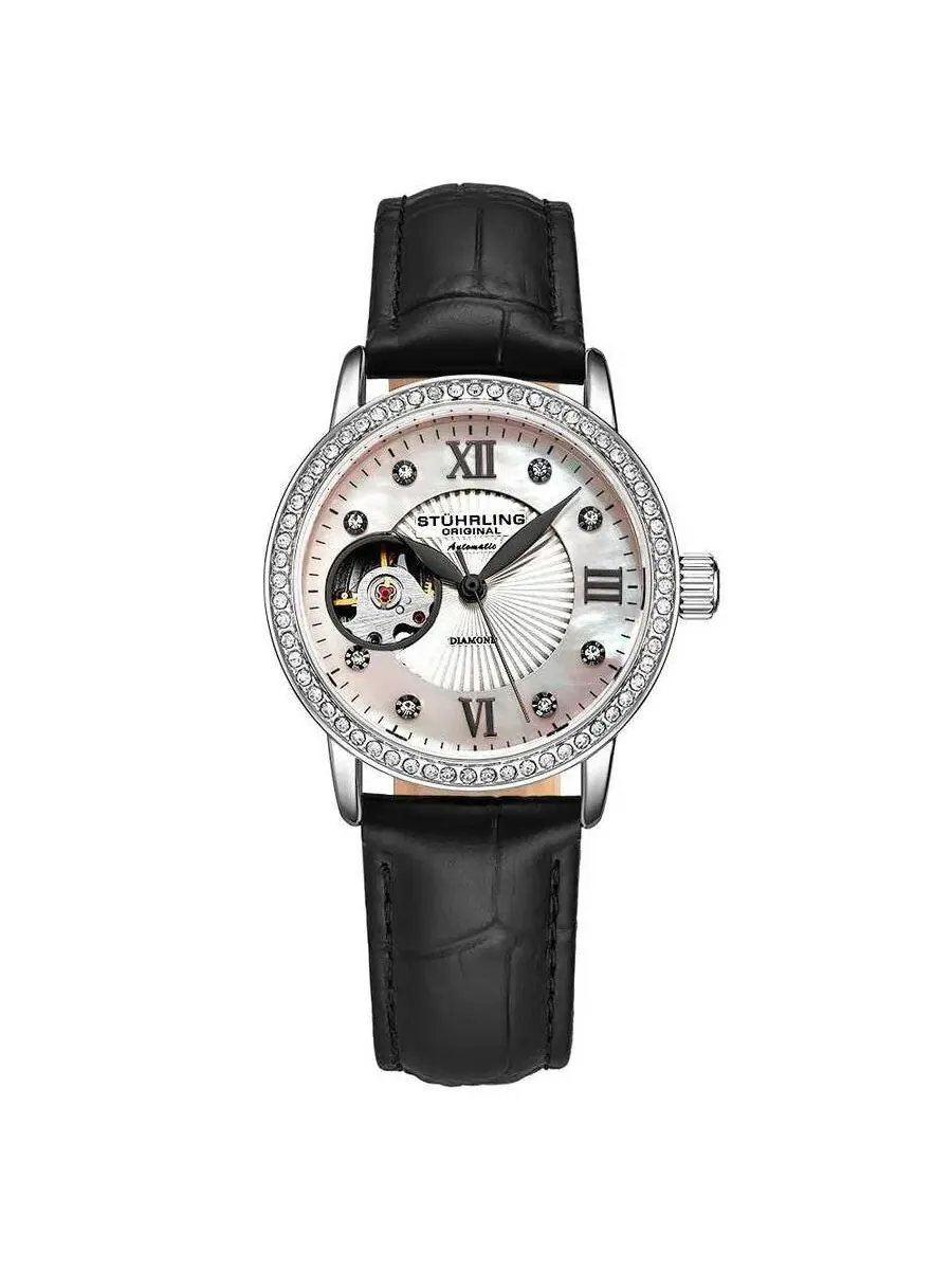 Женские часы Stuhrling Original Legacy с серебристым циферблатом M15785 — изображение 1 из 1, оттенок серебряный