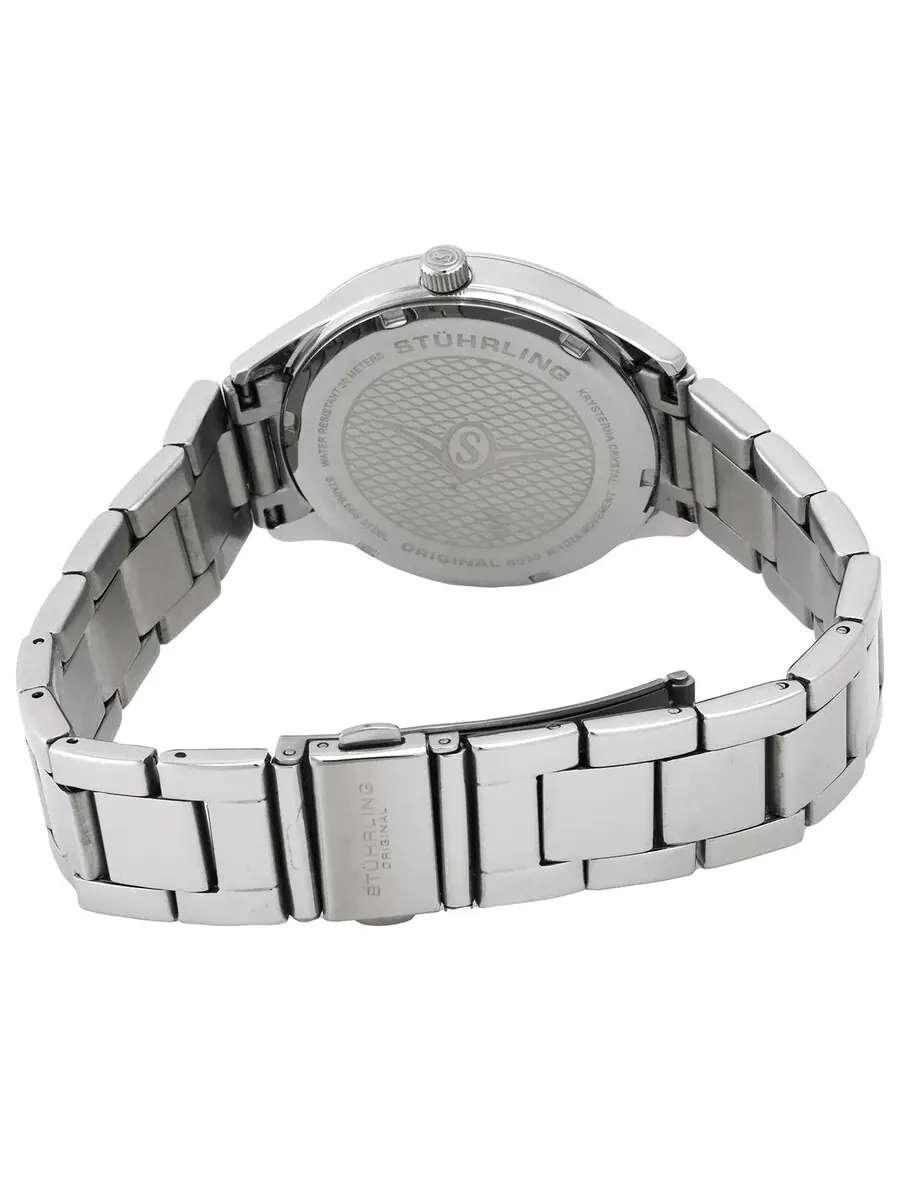 Женские кварцевые часы Stuhrling Original Symphony с синим циферблатом, модель M17199 — изображение 3 из 3