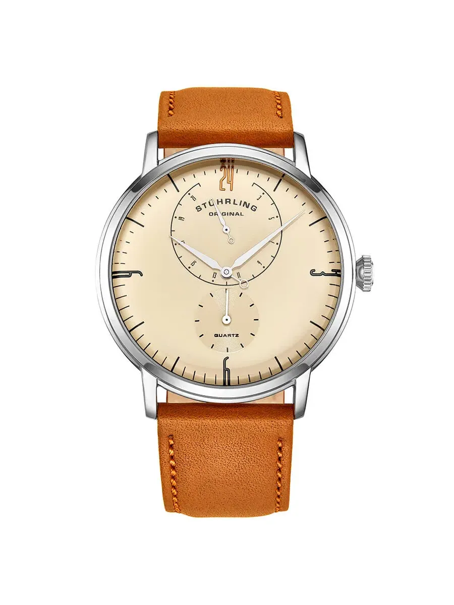 Мужские часы Stuhrling Original Symphony Quartz M13661 — изображение 1 из 1, оттенок серебряный