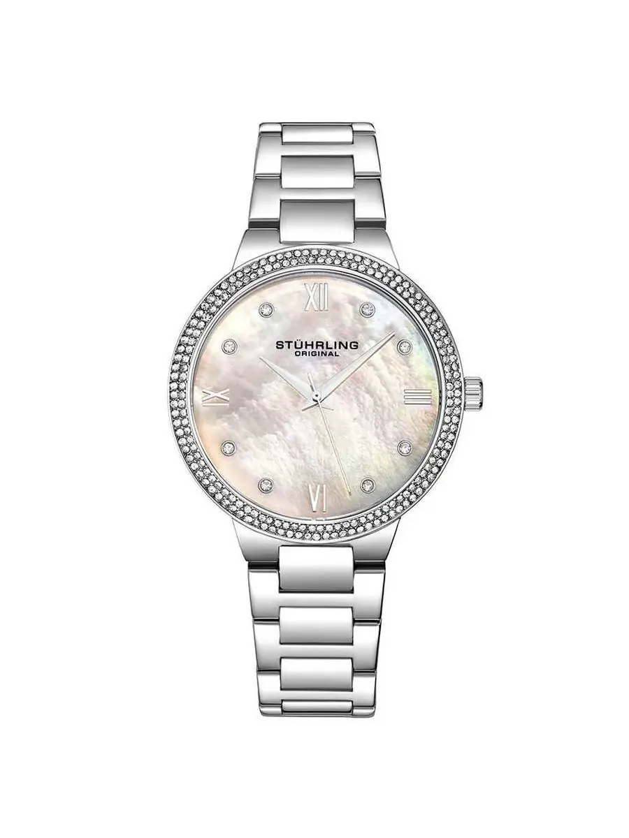 Женские часы Stuhrling Original Symphony с серебристым циферблатом M15619 — изображение 1 из 1, оттенок серебряный