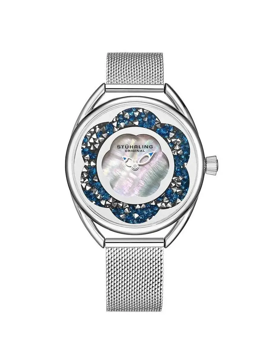 Женские часы Stuhrling Original Symphony с белым циферблатом M15598 — изображение 1 из 1, оттенок серебряный